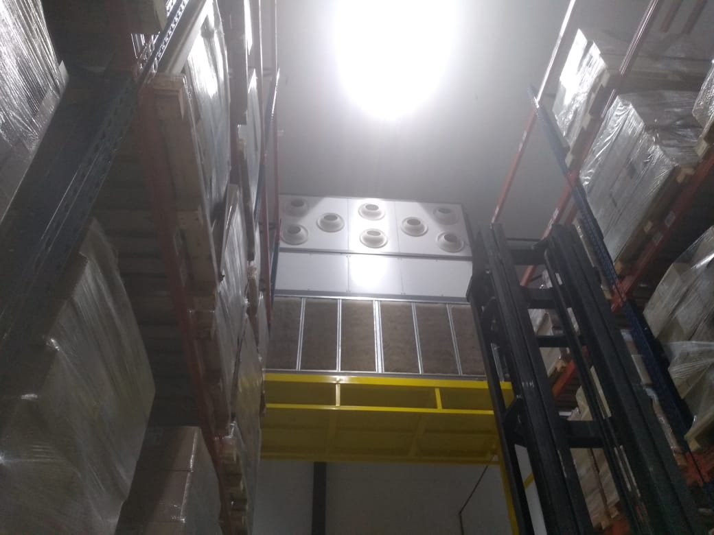 Chiller evaporador industrial